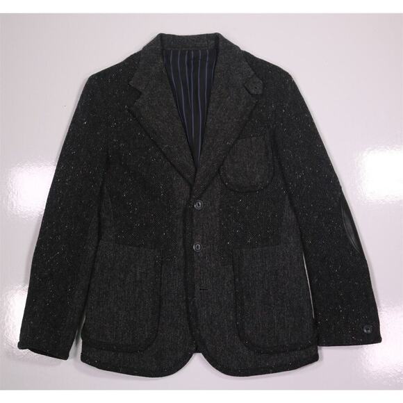 Tsumori Chisato Japan Gray Tweed Wool Runway 2-Piece Suit Jp 1 - US 34S - Picture 1 of 9